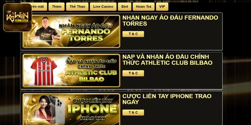 Tổng quan vài nét về khuyến mãi K9win